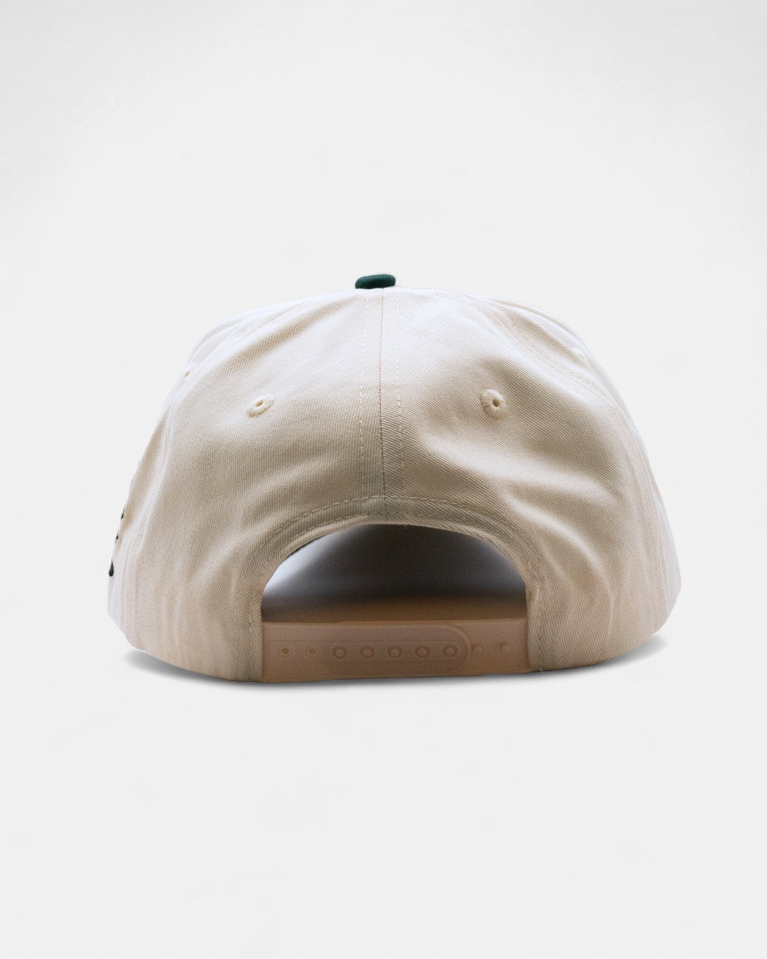 Monday Snapback | Cream & Vintage Green