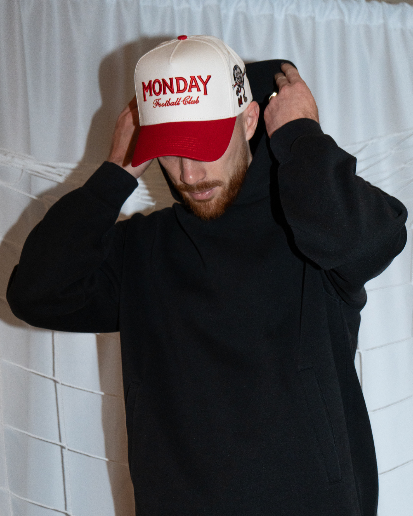 Limited Edition: Monday Football Club | Cream & Red