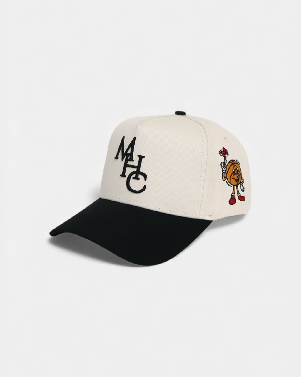 MHC Snapback | Cream & Black