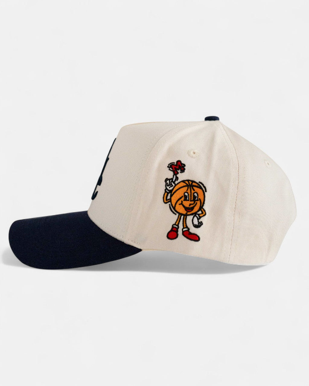 MHC Snapback | Cream & Navy