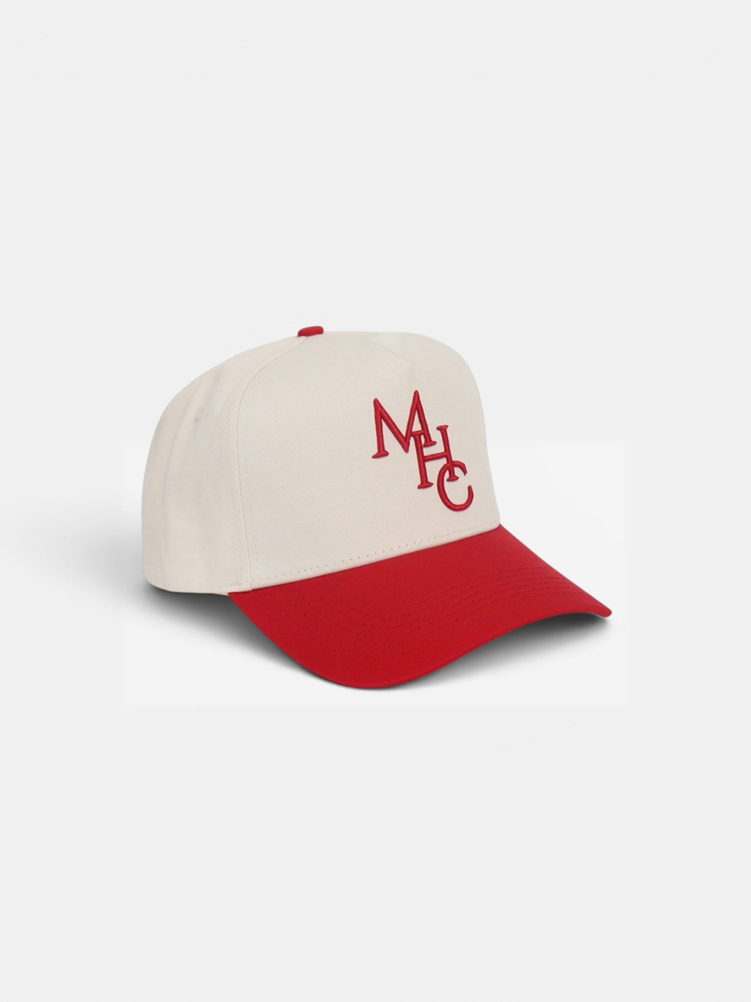 MHC Snapback | Cream & Red