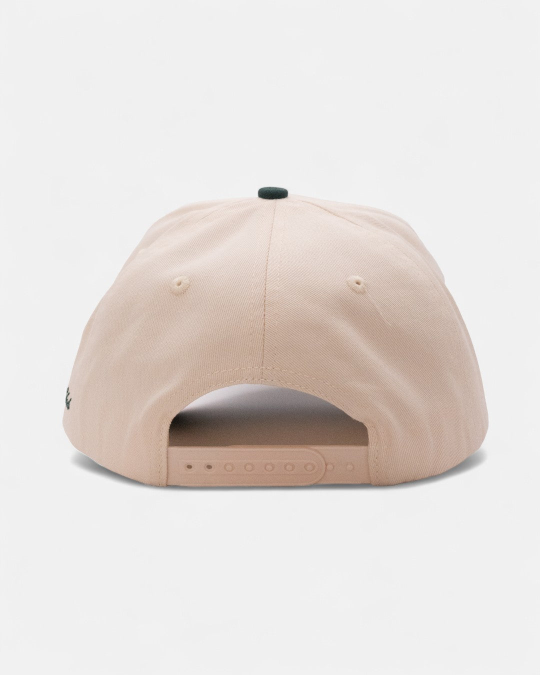 MHC Script Snapback | Cream & Vintage Green