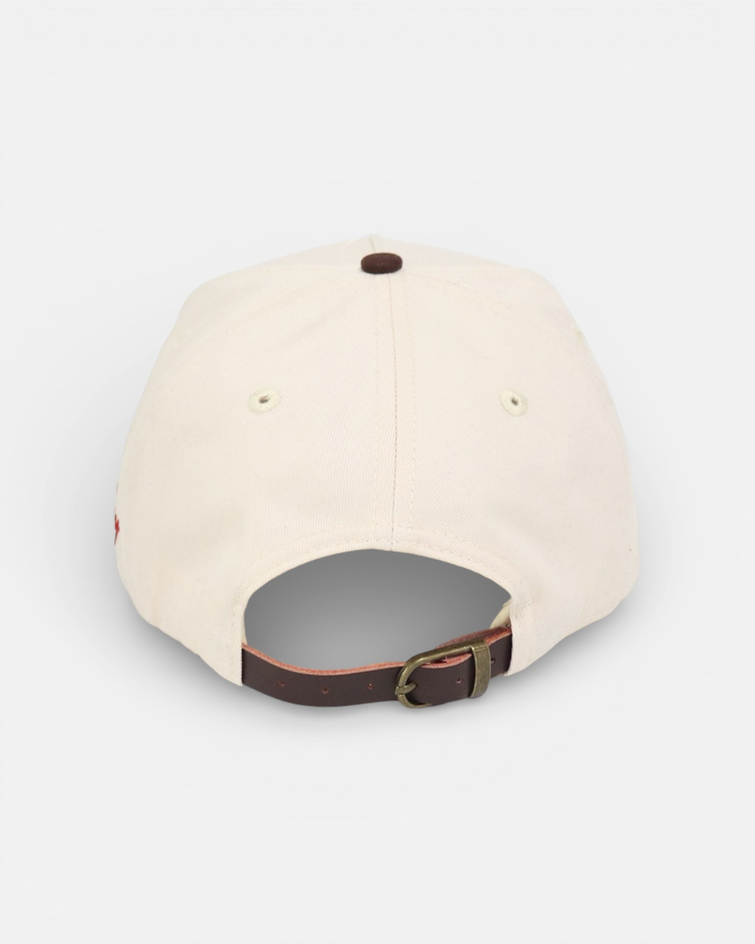 M by Monday Suede Strapback | Saddle