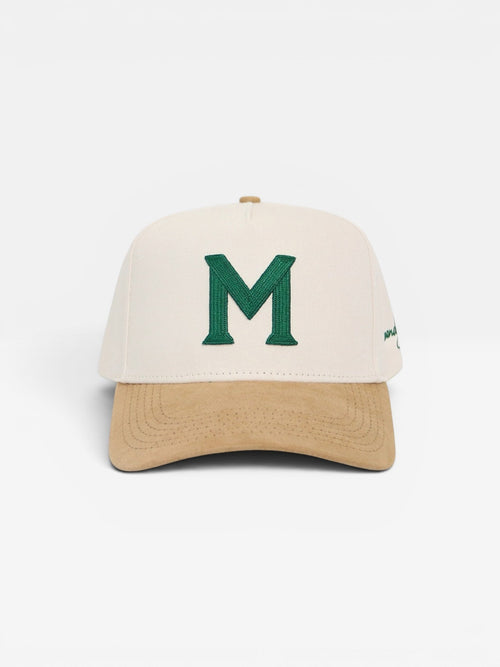 M by Monday Suede Strapback | Camel