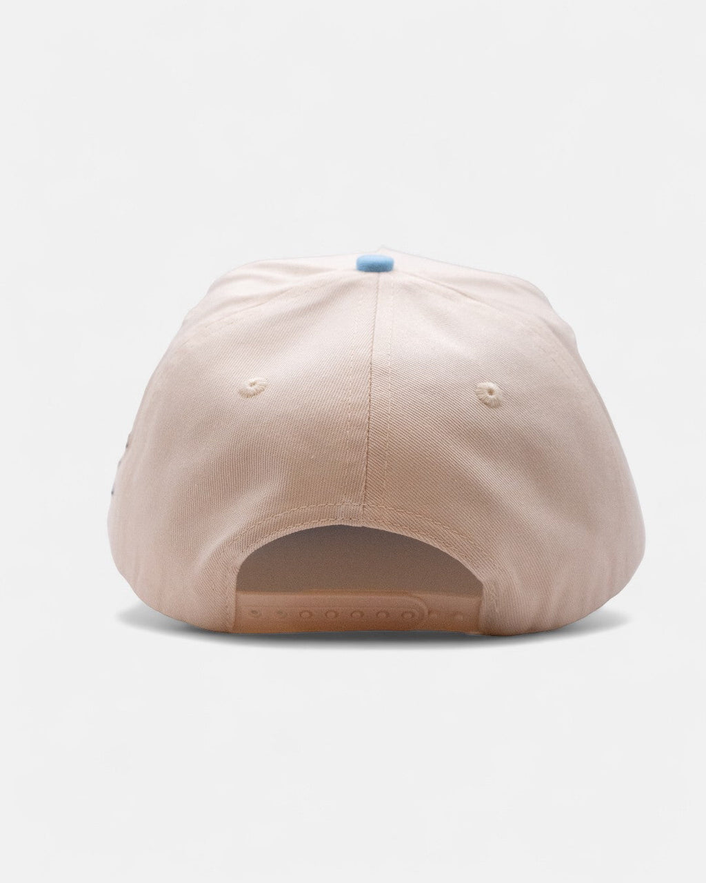 Monday Snapback | Cream & Baby Blue