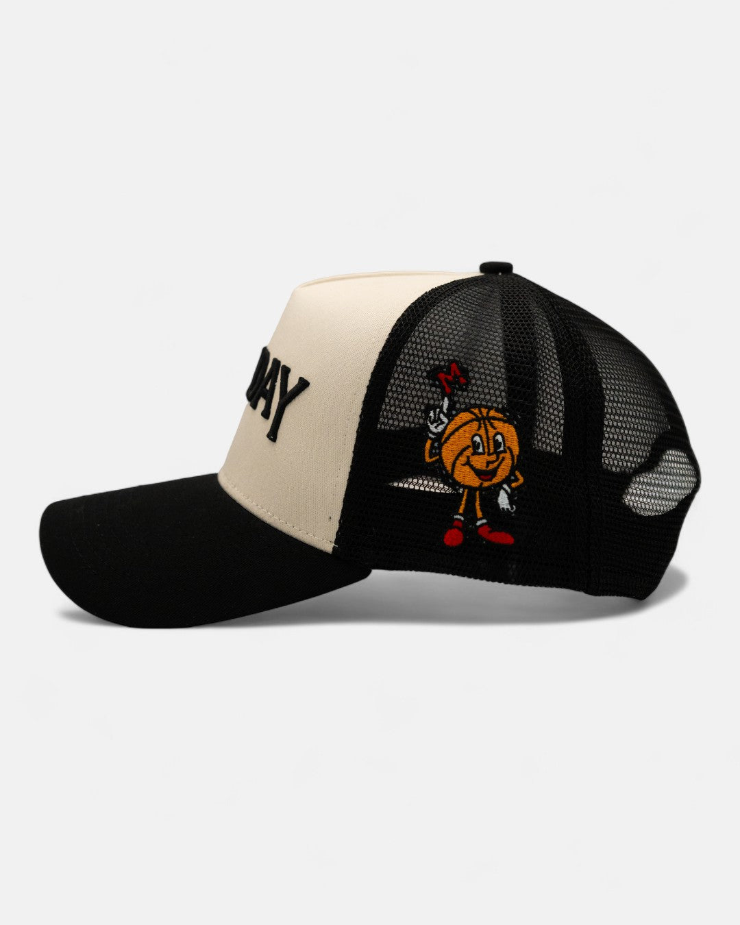 Monday Trucker | Cream & Black